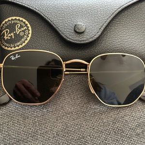 Rayban Hexagonal Sunglasses
